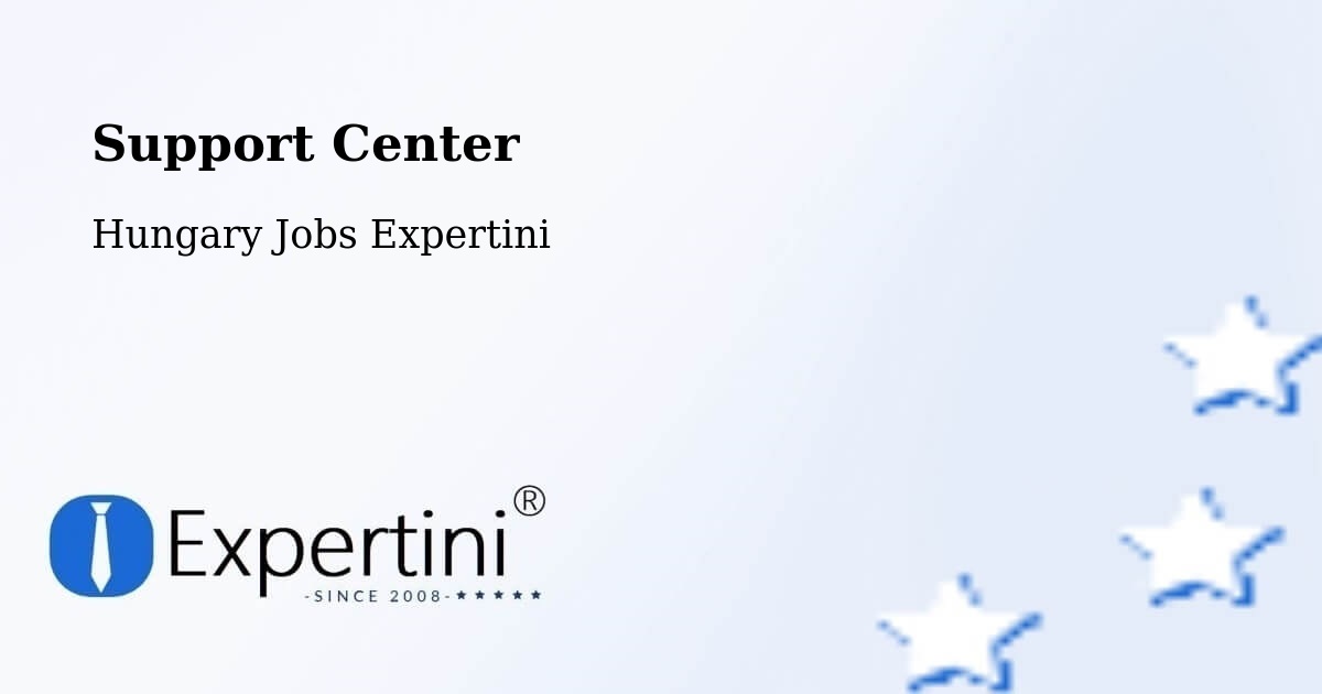 Support Services – Tornyospálca - Hungary Jobs Expertini